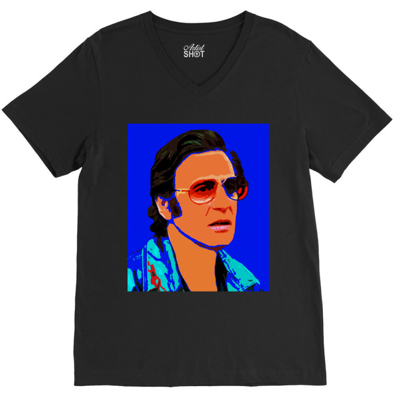 Character Animated Robert Deniro Gifts Women V-neck Tee | Artistshot