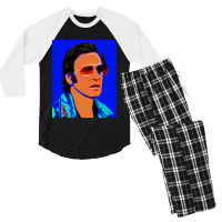 Character Animated Robert Deniro Gifts Women Men's 3/4 Sleeve Pajama Set | Artistshot