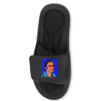 Character Animated Robert Deniro Gifts Women Slide Sandal | Artistshot