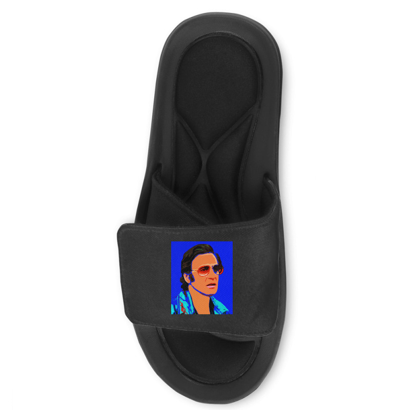 Character Animated Robert Deniro Gifts Women Slide Sandal | Artistshot