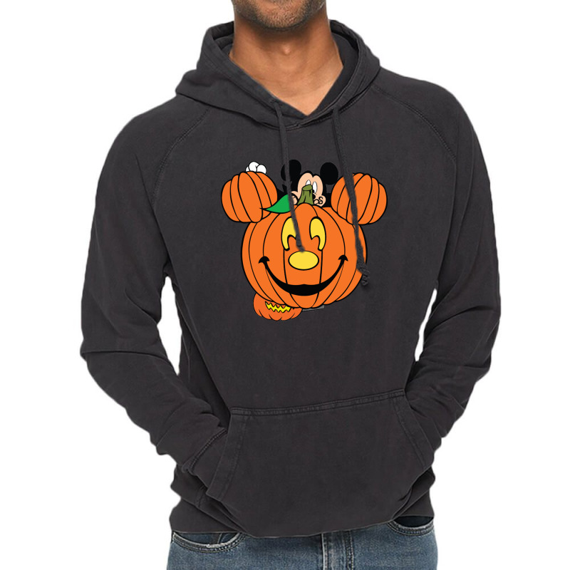 Pumkin Halloween Vintage Hoodie by meritanila | Artistshot