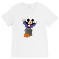 Mouse Halloween V-neck Tee | Artistshot