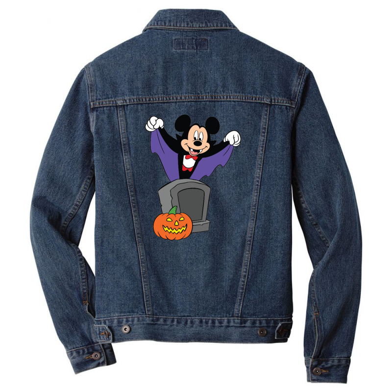 Mouse Halloween Men Denim Jacket by meritanila | Artistshot