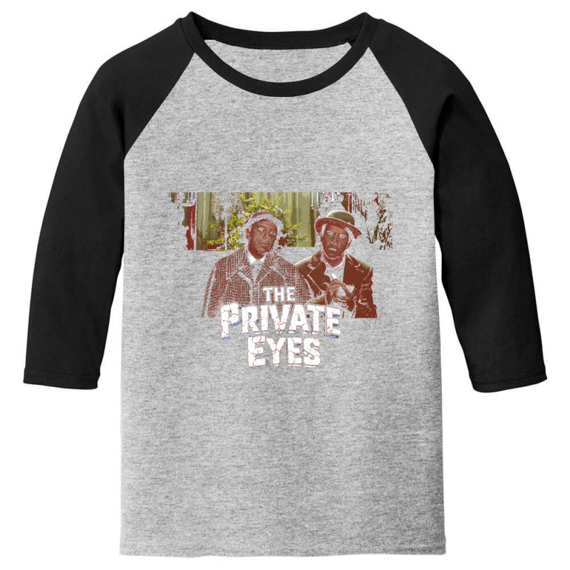 The Private Eyes Youth 3/4 Sleeve by pusyaque-podcast | Artistshot