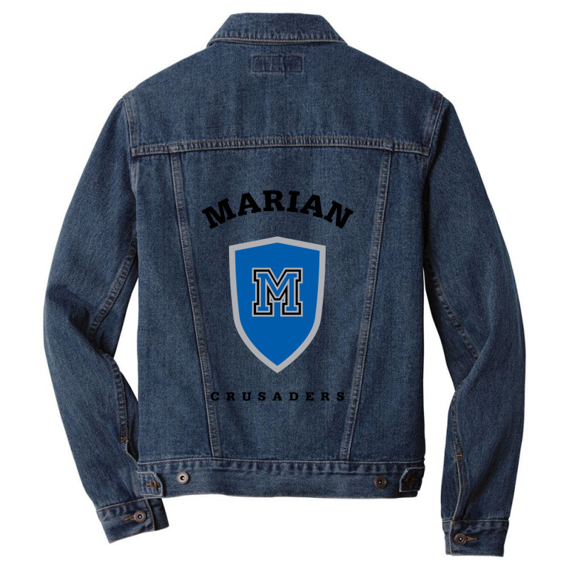 Marian High School Athletics Men Denim Jacket by AikeAlcott | Artistshot