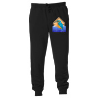 King Fisher Set Over Mountain In Spring Unisex Jogger | Artistshot