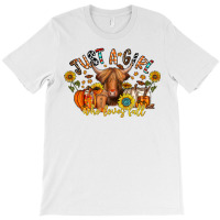 Just A Girl Who Loves Fall T-shirt | Artistshot