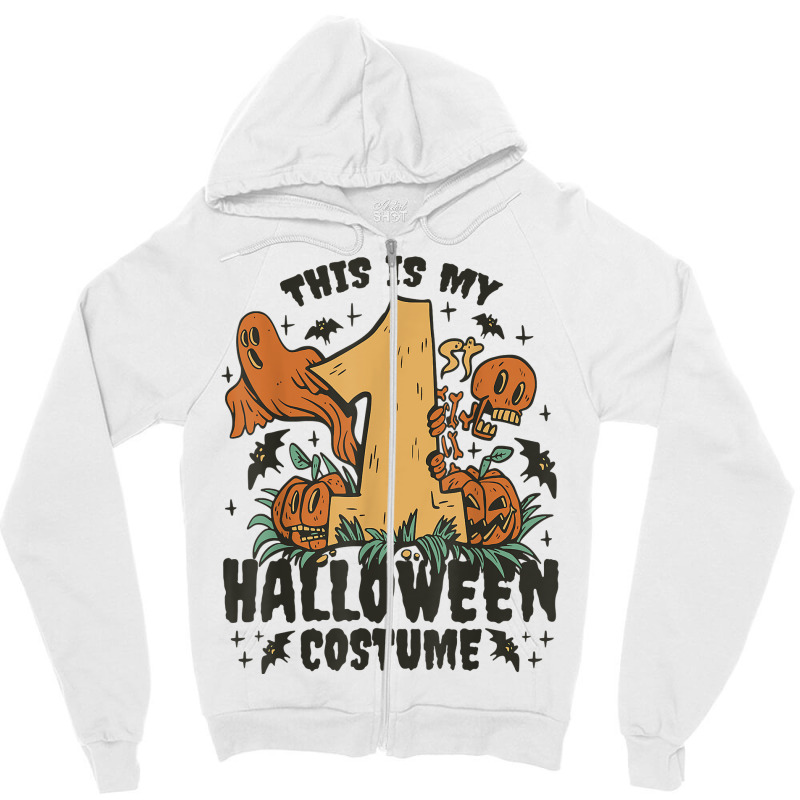 This Is My First Halloween Costume T Shirt Zipper Hoodie | Artistshot