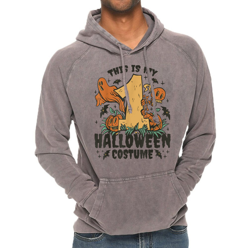 This Is My First Halloween Costume T Shirt Vintage Hoodie | Artistshot