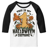 This Is My First Halloween Costume T Shirt Youth 3/4 Sleeve | Artistshot