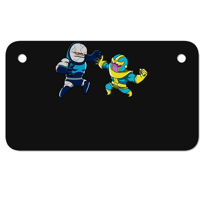 Birthday Manhunter Grodd Mens Funny Motorcycle License Plate | Artistshot