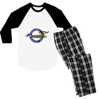 Freelance Therapy Dog, Dog Lover Men's 3/4 Sleeve Pajama Set | Artistshot