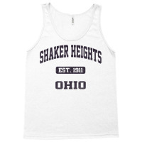 Shaker Heights Ohio Oh Vintage State Athletic Style T Shirt Tank Top | Artistshot