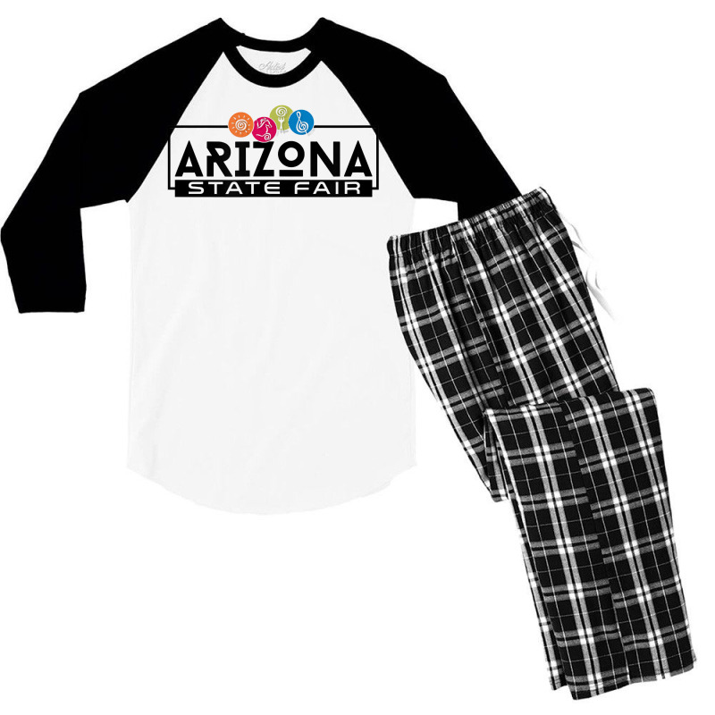 State Fair  State Fair Of Arizona T Shirt Men's 3/4 Sleeve Pajama Set | Artistshot