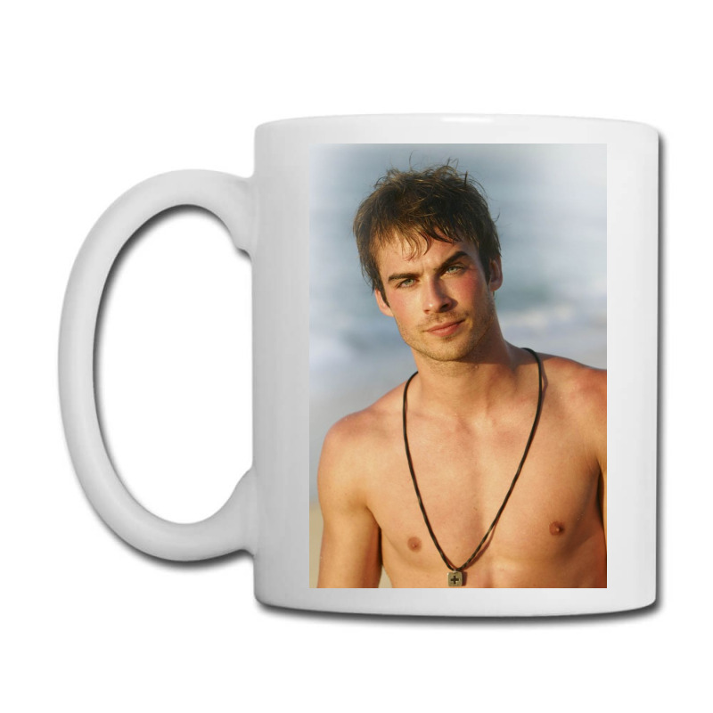 Ian Damon Shirtless Salvatore Coffee Mug | Artistshot