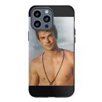 Ian Damon Shirtless Salvatore Iphone 13 Pro Max Case | Artistshot