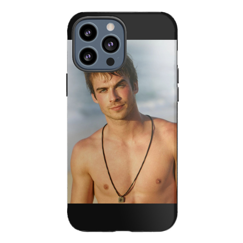 Ian Damon Shirtless Salvatore Iphone 13 Pro Max Case | Artistshot