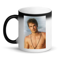 Ian Damon Shirtless Salvatore Magic Mug | Artistshot