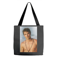 Ian Damon Shirtless Salvatore Tote Bags | Artistshot