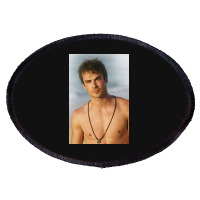 Ian Damon Shirtless Salvatore Oval Patch | Artistshot