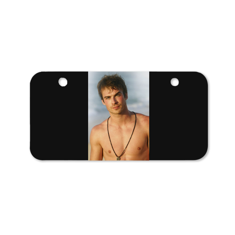 Ian Damon Shirtless Salvatore Bicycle License Plate | Artistshot