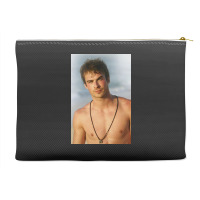 Ian Damon Shirtless Salvatore Accessory Pouches | Artistshot