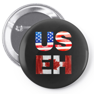 Useh America Canada Pin-back Button Designed By Sengul