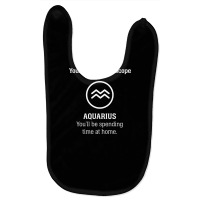 Your Weekly Horoscope Aquarius Self Isolation Baby Bibs | Artistshot