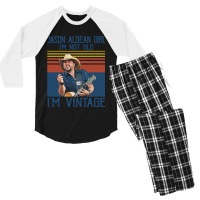 Retro  Thomas Rhett Mens Womens Men's 3/4 Sleeve Pajama Set | Artistshot