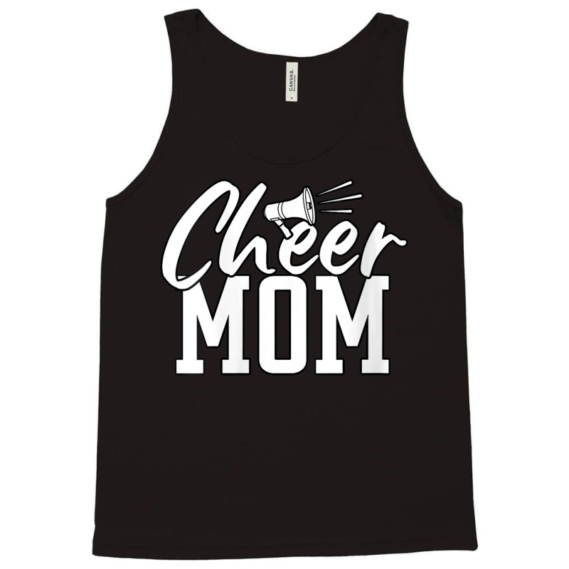 Womens Megaphone Cheer Mom Music Vintage Retro Tank Top by HailieDesign | Artistshot