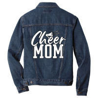 Womens Megaphone Cheer Mom Music Vintage Retro Men Denim Jacket | Artistshot