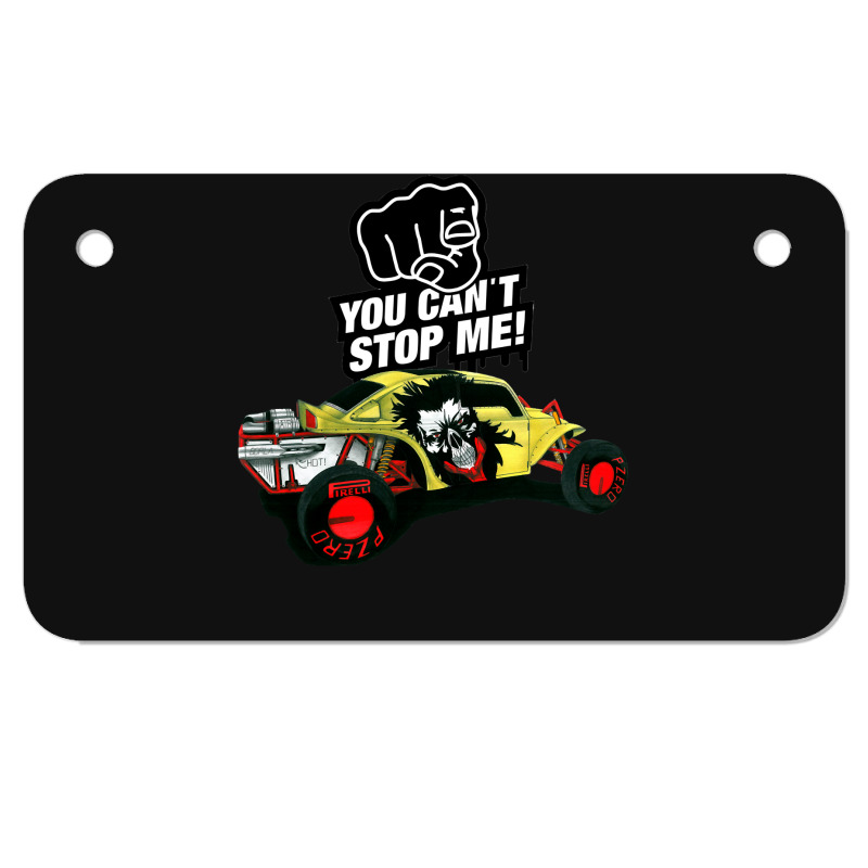 Retro  Manhunter Grodd Gift Men Motorcycle License Plate | Artistshot