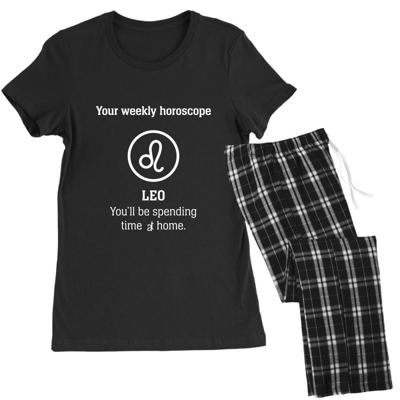 Your Weekly Horoscope Leo Self Isolation Women's Pajamas Set by mauramadhan | Artistshot