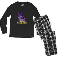 Hazbin Hotel, Satan Men's Long Sleeve Pajama Set | Artistshot