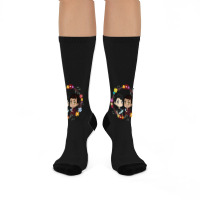 Mask Lightwood Day Gift Crew Socks | Artistshot