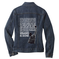 Retro  Stallone Mens Womens Ladies Denim Jacket | Artistshot