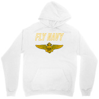 Fly Navy Shirt Classic Naval Officer Pilot Wings Tee Unisex Hoodie | Artistshot