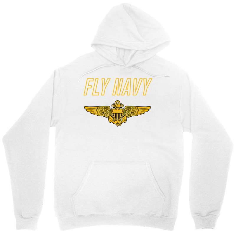 Fly Navy Shirt Classic Naval Officer Pilot Wings Tee Unisex Hoodie by nevinsledowtinwq | Artistshot