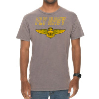 Fly Navy Shirt Classic Naval Officer Pilot Wings Tee Vintage T-shirt | Artistshot