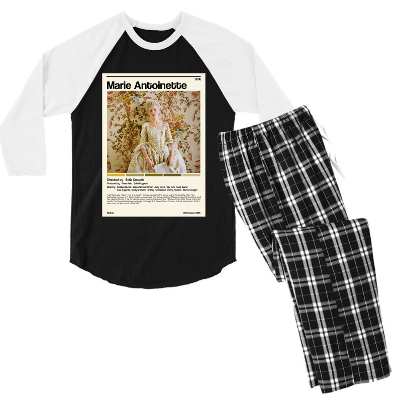 Playing  Kirsten Dunst Men Women Men's 3/4 Sleeve Pajama Set by ArtistTaliyah | Artistshot