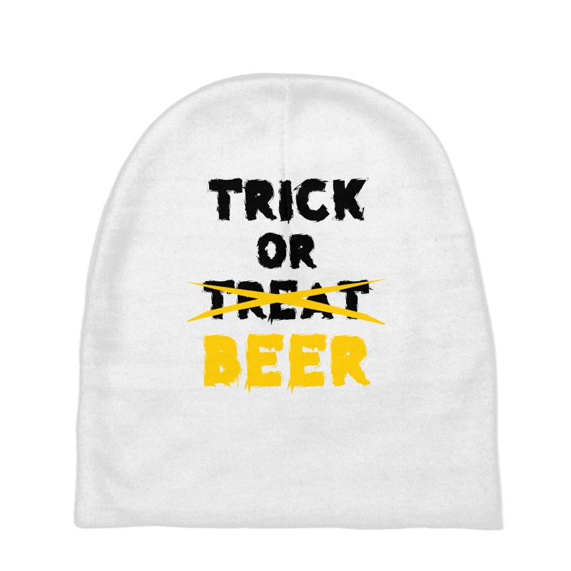 Trick Or Treat (black) Baby Beanies by banjarstore | Artistshot