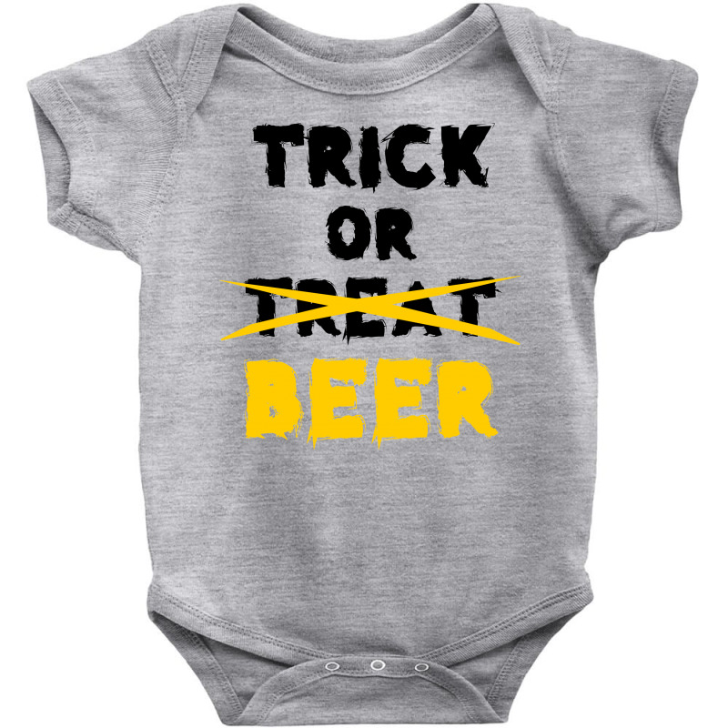 Trick Or Treat (black) Baby Bodysuit by banjarstore | Artistshot