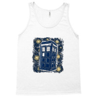 Starry Night Tardis Tank Top | Artistshot