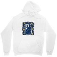 Starry Night Tardis Unisex Hoodie | Artistshot