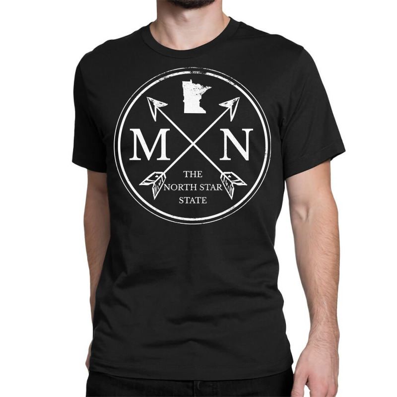 Cute Minnesota Mn The North Star State Long Sleeve T Shirt Classic T-shirt | Artistshot