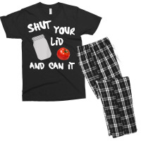 Funny Canning Can It Lid Tomato Mom Gift Food T Shirt Men's T-shirt Pajama Set | Artistshot