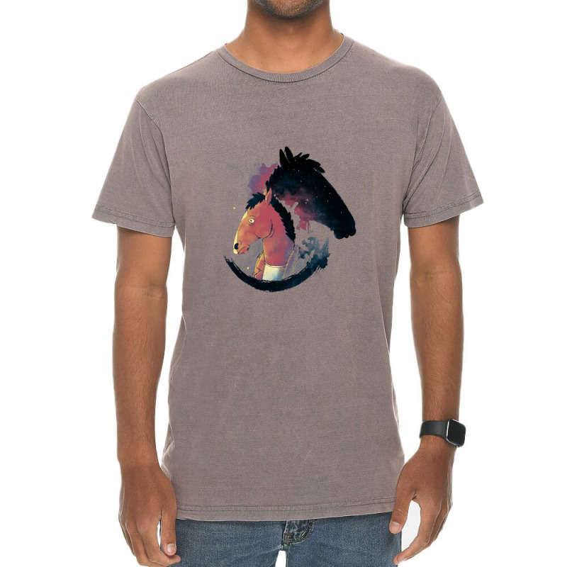 The Horse Bojack Horseman Vintage T-Shirt by pusyaque-podcast | Artistshot