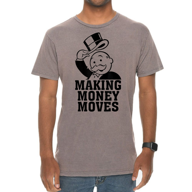 Monopoly Making Money Moves Vintage T-Shirt by jawlejocma2 | Artistshot