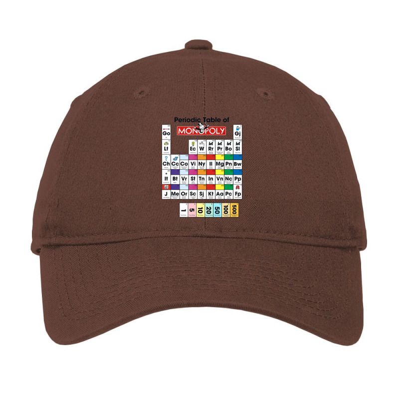 Monopoly Periodic Table Of Monopoly Adjustable Cap by jawlejocma2 | Artistshot