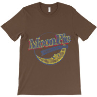 Moonpie Distressed Retro T-shirt | Artistshot